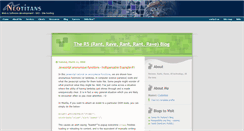 Desktop Screenshot of blog.neotitans.com